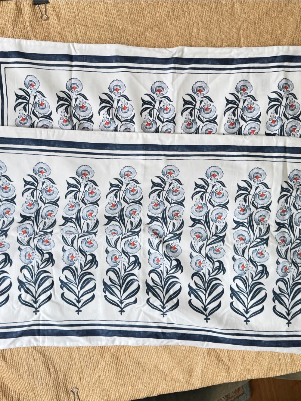 Serena and lily king size pillow shams